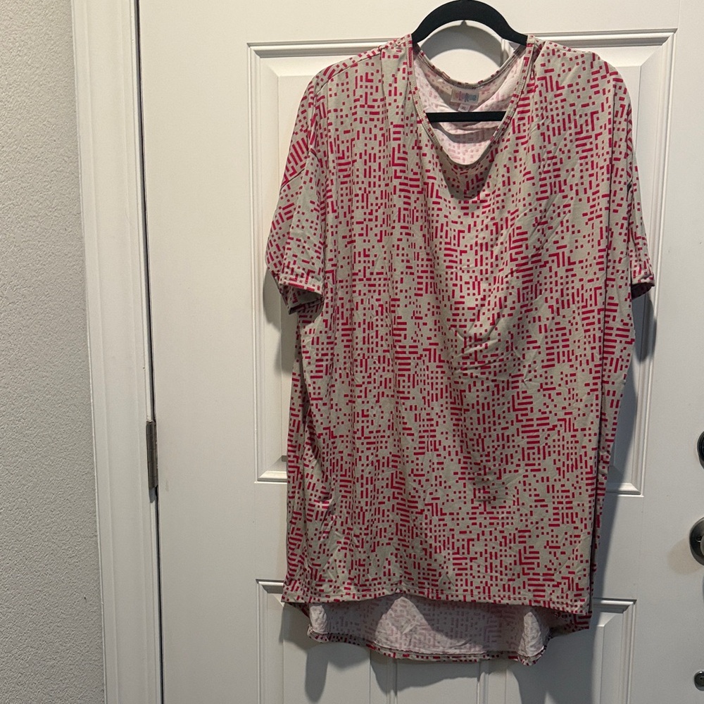 2 for $10 LuLaRoe Pink and Light Pink Geometric Tank Top dress